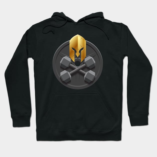 Spartan Gym Hoodie by MplusC